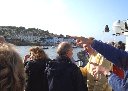 Fast approaching Appledore Quay